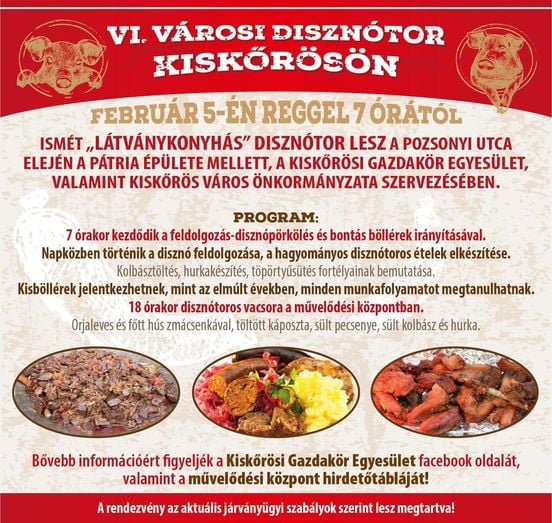 VI. Városi Disznótor Kiskőrösön